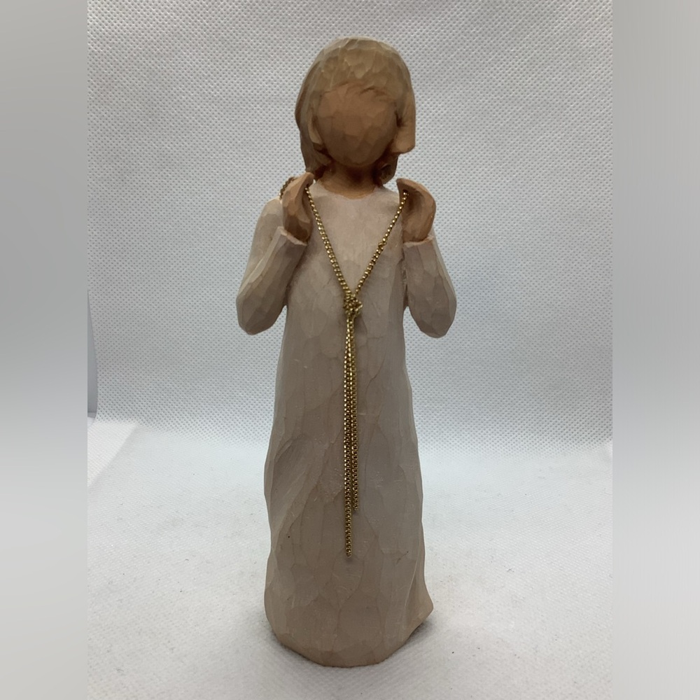 Willow Tree By Demdaco Truly Golden Susan Lordi 5.25" Figurine 2008 Blonde Chain